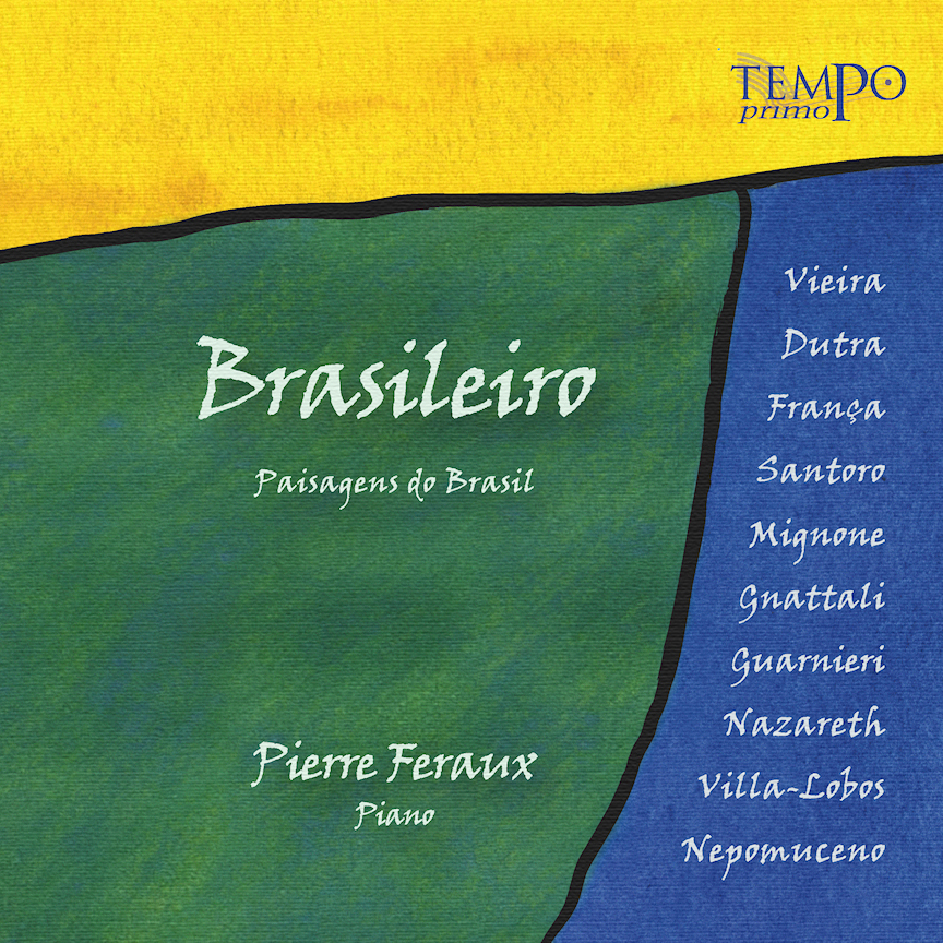 Pochette de l'album Brasileiro — Paisagens do Brasil — Pierre Feraux